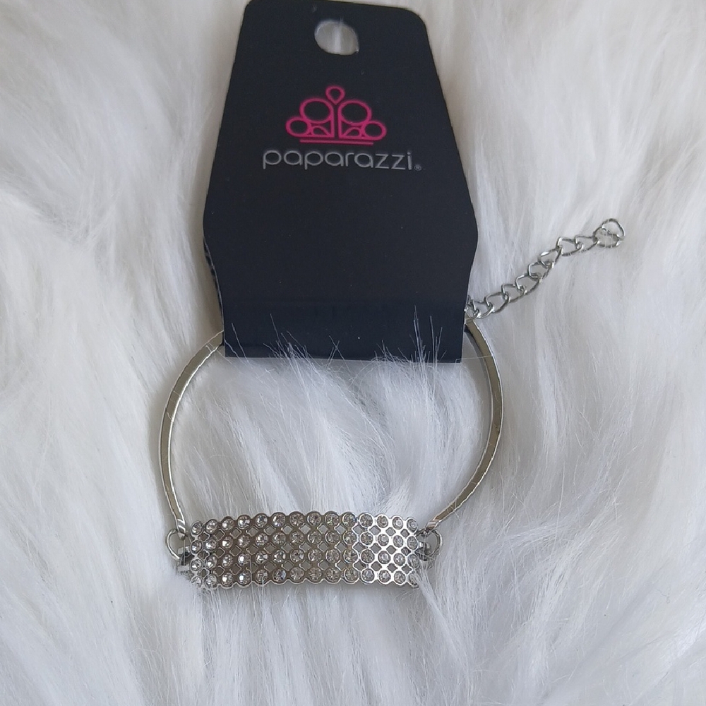 Paparazzi Dazzling Silver Bracelet